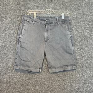 AG Adriano Goldschmied Shorts Mens 30 Blue Chino Casual Belt Loops